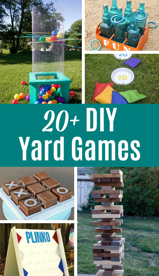 DIY Games For Adults
 20 DIY Yard Games for the Best Summer Ever