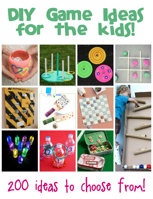 DIY Games For Toddlers
 DIY Games Ideas for Kids