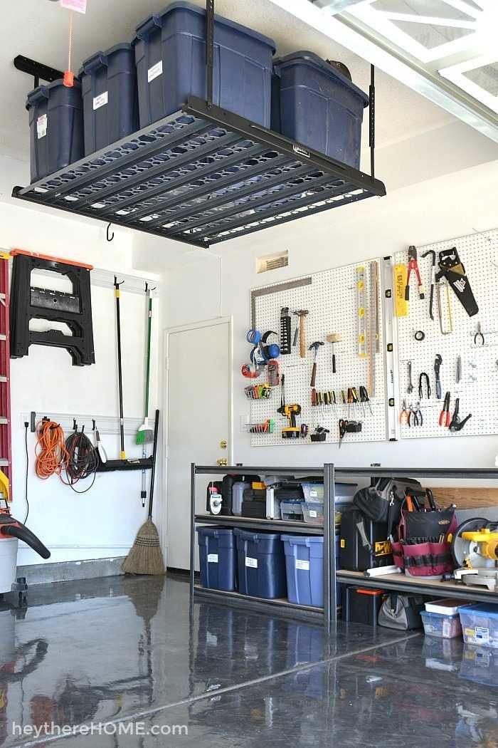 DIY Garage Organization Ideas
 DIY Garage Organization Systems Garage Reveal
