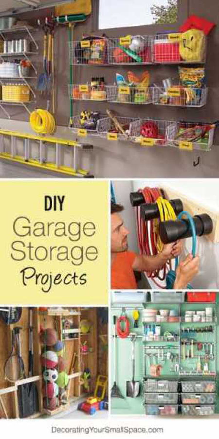 DIY Garage Organization Ideas
 Treasured Tidbits by Tina DIY Garage Storage Ideas