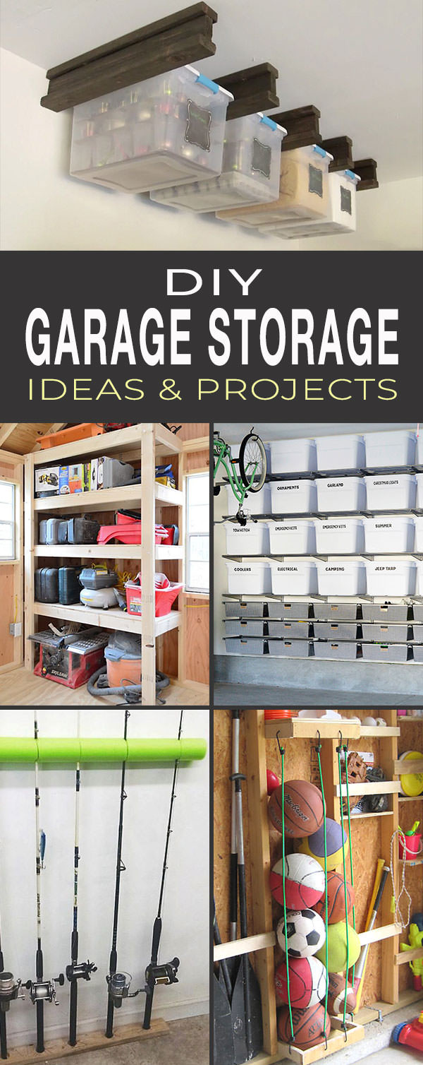 Diy Garage Organizing
 DIY Garage Storage Ideas & Projects