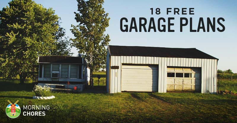 DIY Garage Plan
 18 Free DIY Garage Plans with Detailed Drawings and