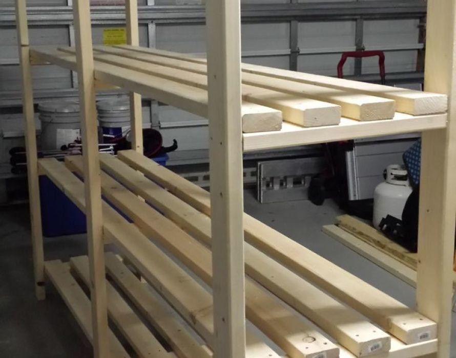 DIY Garage Shelves Plans
 How Much Weight Can A 2x4 Hold Fully Explained