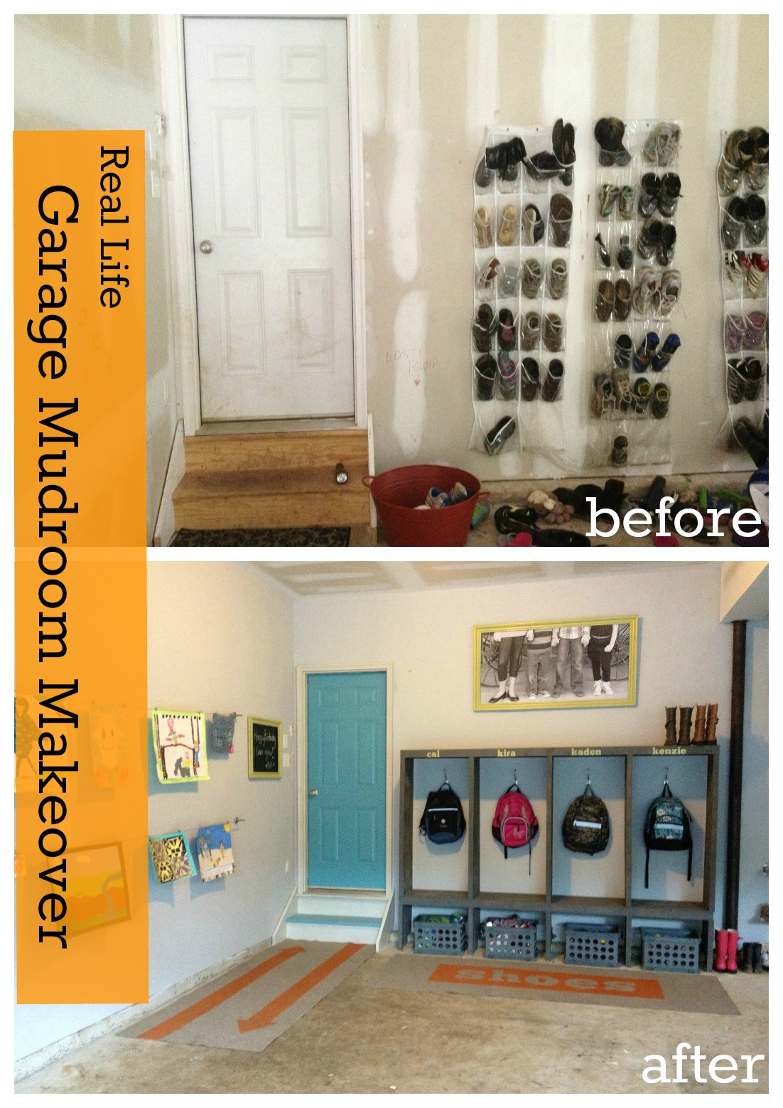 DIY Garage Shoe Rack
 Impressive Garage Shoe Storage Ideas 7 Diy Garage Mudroom