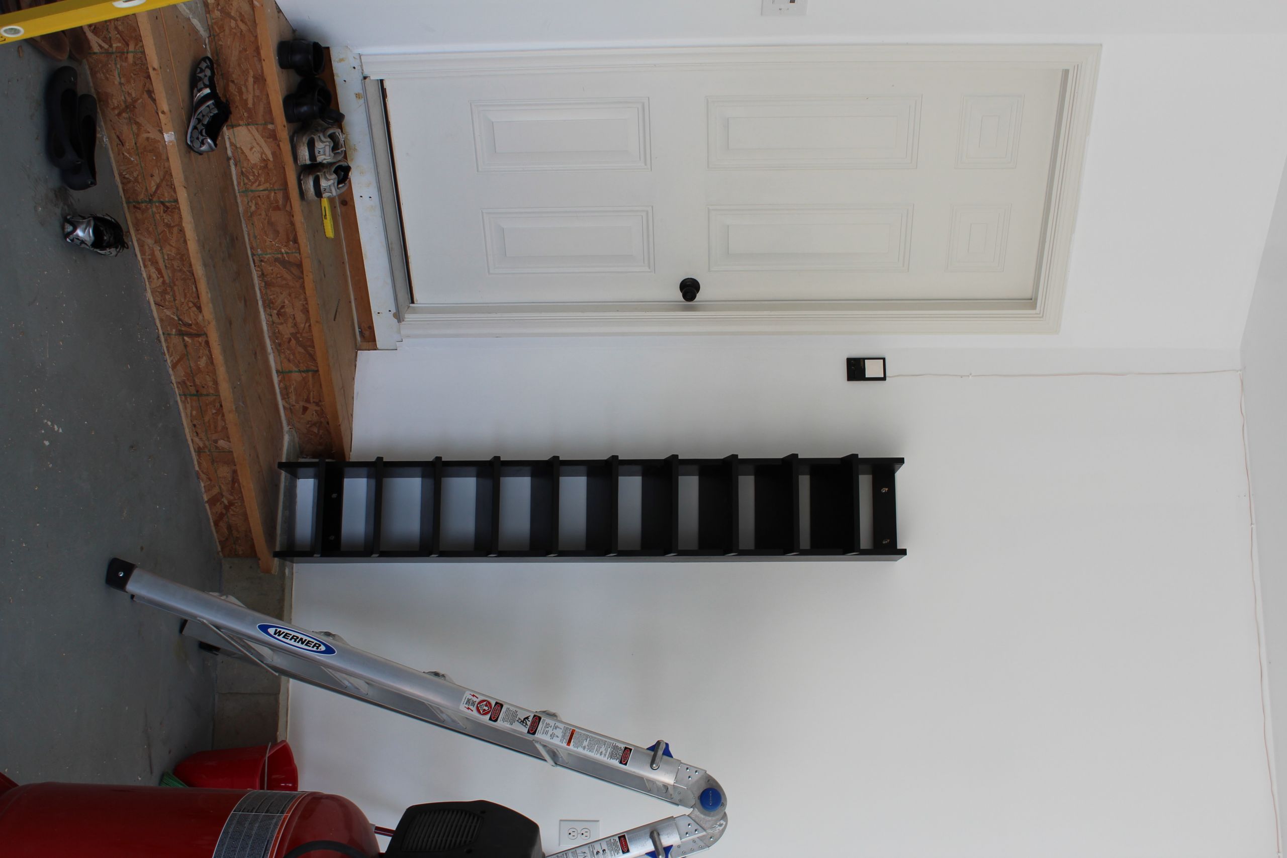 DIY Garage Shoe Rack
 Our Home from Scratch