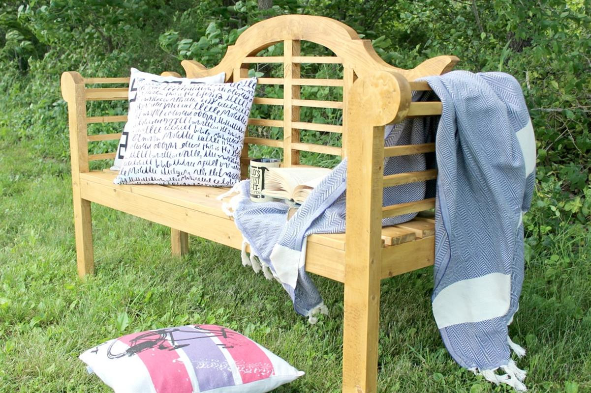 DIY Garden Bench Plans
 DIY Outdoor Lutyens Bench buildsomething