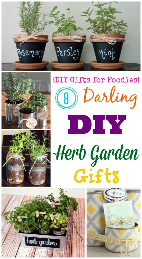 DIY Garden Gifts
 8 Darling DIY Herb Garden Gifts DIY Gifts for Foo s