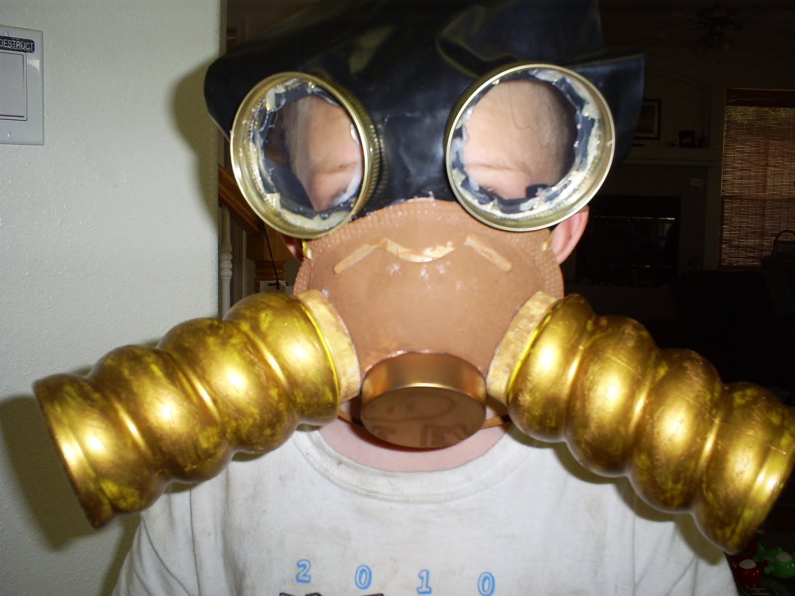 DIY Gas Mask
 Utter Nomsense How To Make a DIY Costume Gas Mask