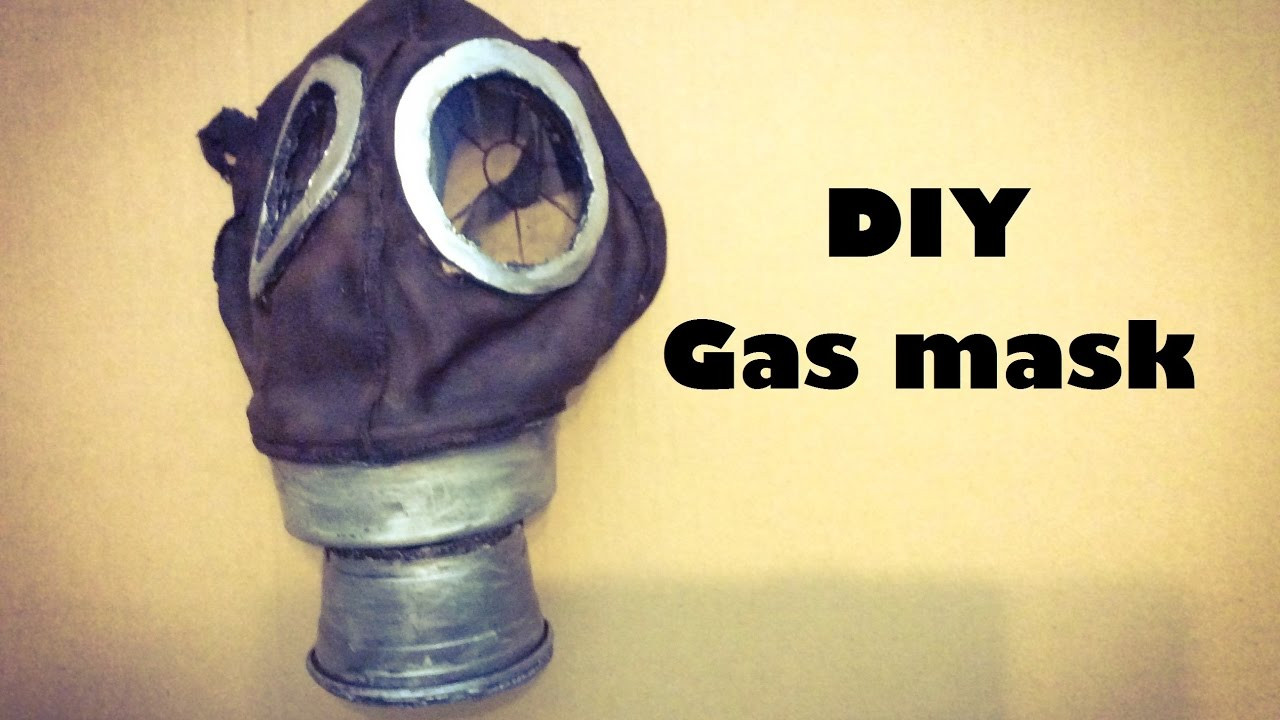DIY Gas Mask
 DIY Ledershutzemask German Gas Mask