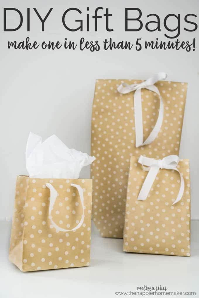 DIY Gift Bags From Wrapping Paper
 DIY Gift Bags from Wrapping Paper