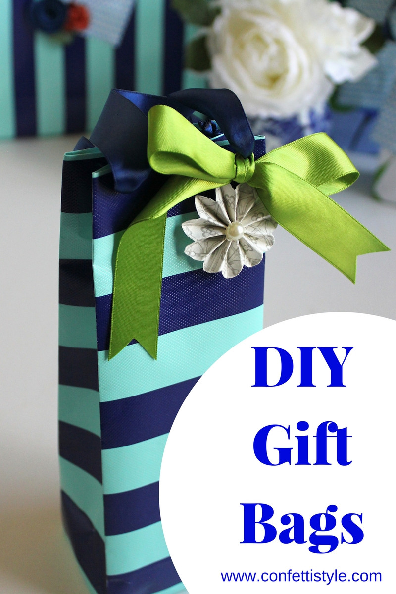 DIY Gift Bags From Wrapping Paper
 Gift Wrap Inspiration DIY Paper Gift Bags Using Wrapping
