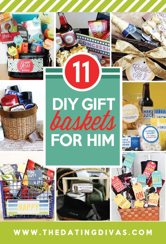 DIY Gift Baskets For Christmas
 101 DIY Christmas Gifts for Him The Dating Divas
