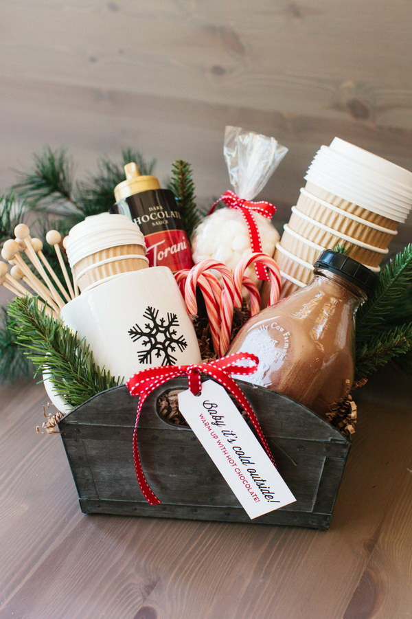 DIY Gift Baskets For Christmas
 35 Creative DIY Gift Basket Ideas for This Holiday Hative