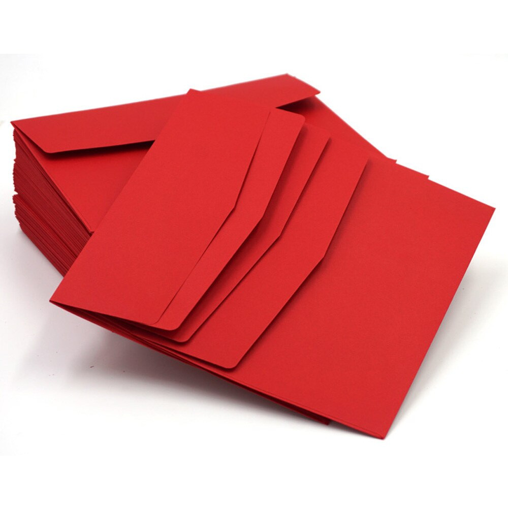 DIY Gift Card Envelopes
 10pcs Red 195 135mm DIY Paper Business Envelope Gift