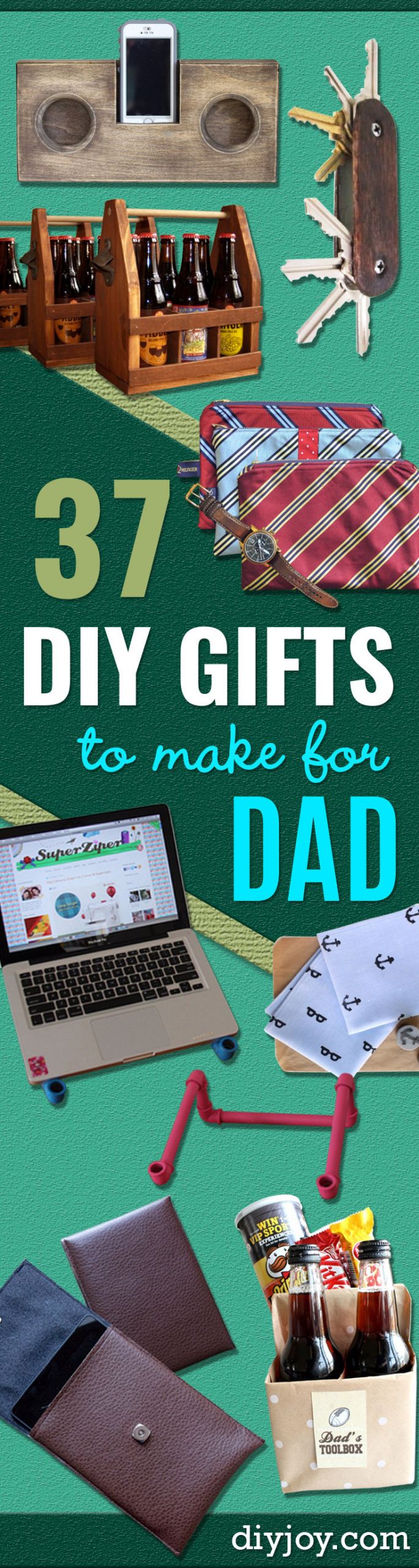 DIY Gift For Dad Christmas
 37 Awesome DIY Gifts to Make for Dad