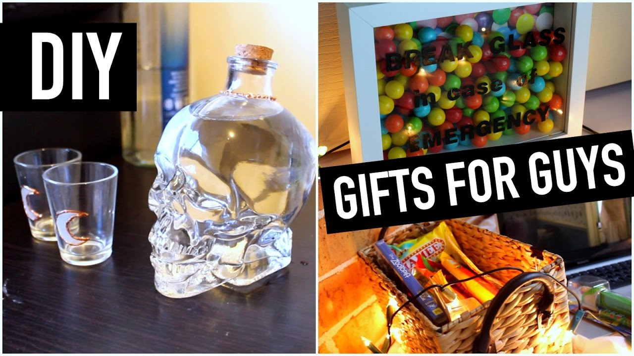 DIY Gift For Guy
 DIY Gift Ideas for Guys best friend brother dad etc