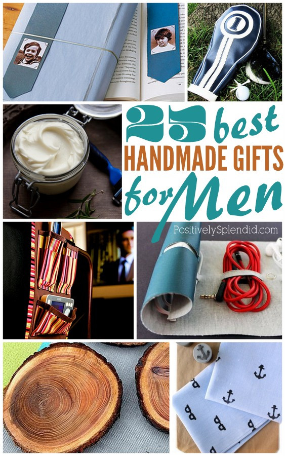 DIY Gift For Guy
 25 Handmade Gifts for Men