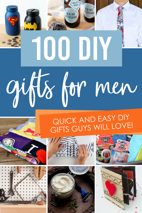 DIY Gift For Men
 Creative DIY Gift Ideas for Men