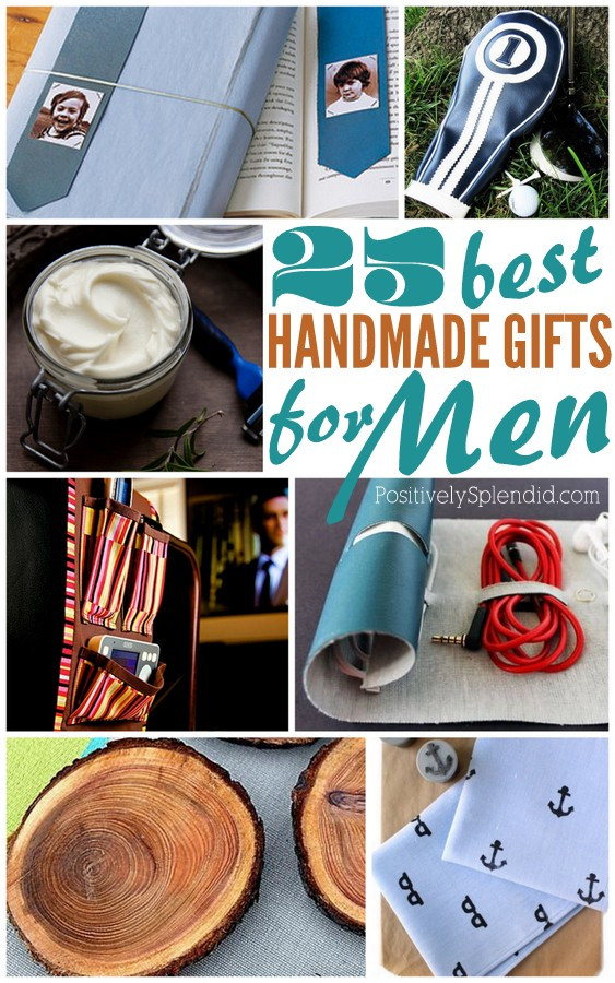 DIY Gift For Men
 25 Handmade Gifts for Men