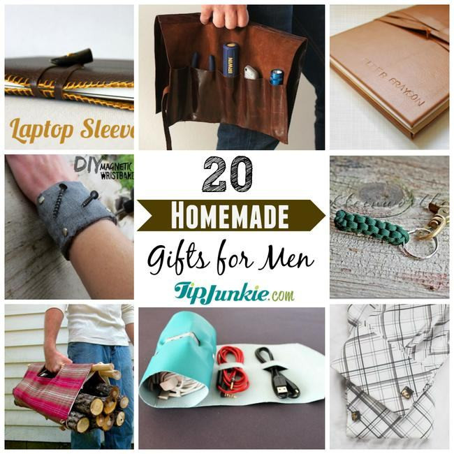 DIY Gift For Men
 20 Homemade Gifts for Men He’ll Want to Use – Tip Junkie