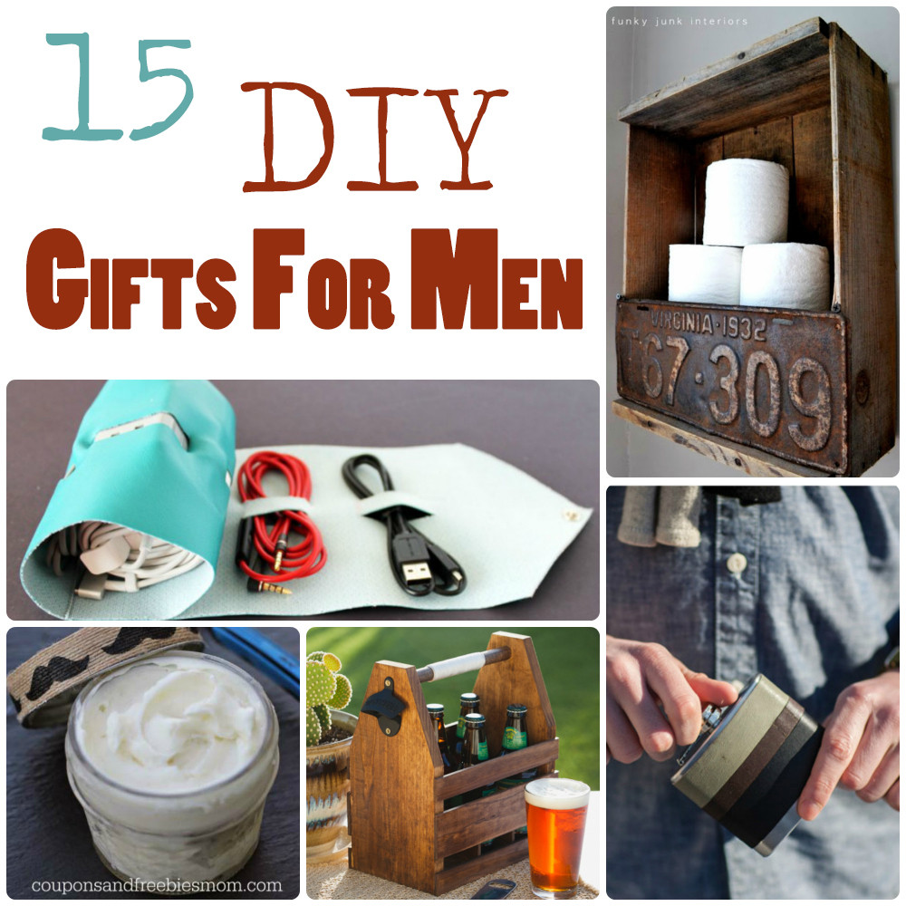 DIY Gift For Men
 15 DIY Gifts for Men
