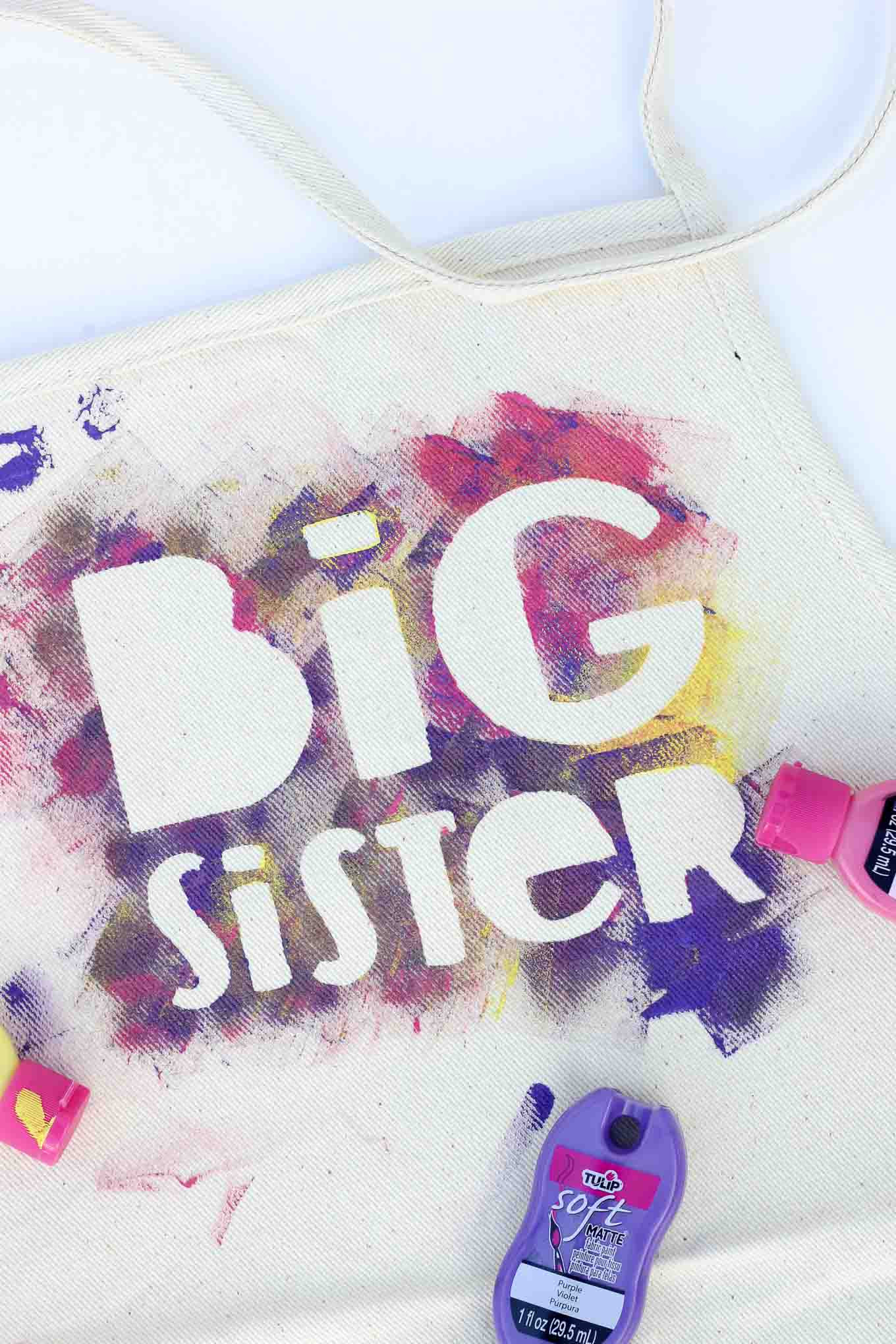 DIY Gift For Sister
 New Big Brother or Big Sister Gift Idea Hand Painted