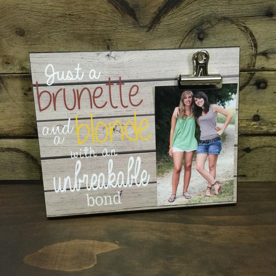 DIY Gift For Sister
 Personalized Picture Frame Gift For Sister Gift For Best