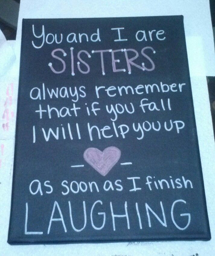 DIY Gift For Sister
 Sister t diy Diy Pinterest