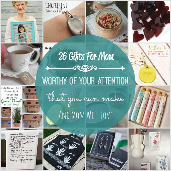 DIY Gift For Your Mom
 23 DIY Gifts For Mom Worthy Your Attention