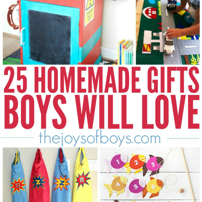 Diy Gift Ideas For Boys
 25 Homemade Gifts Boys Will Love