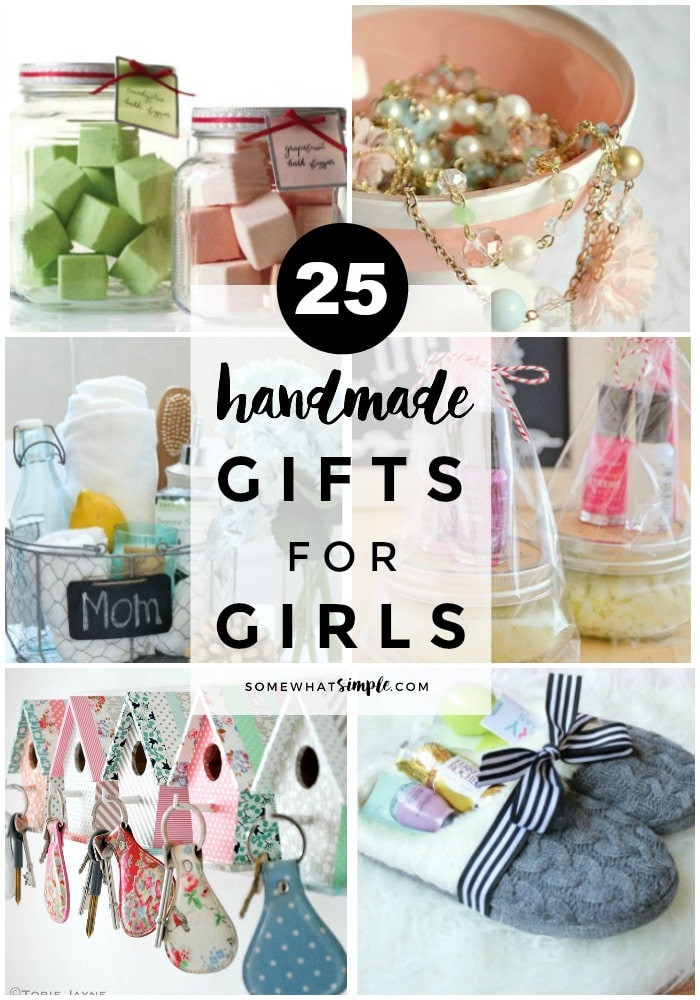 Diy Gift Ideas For Girls
 BEST 25 Handmade DIY Gifts For Girls