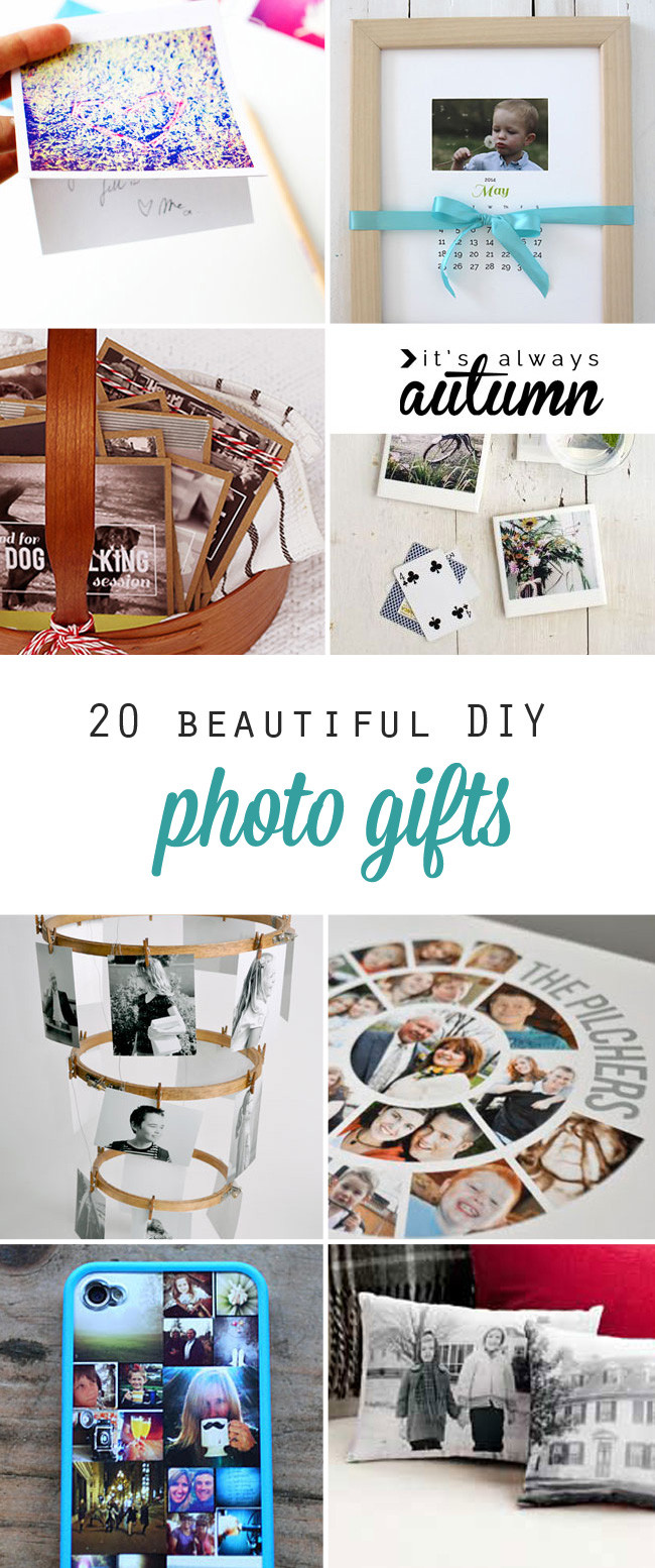 DIY Gift Ideas For Grandma
 20 fantastic DIY photo ts perfect for mother s day or