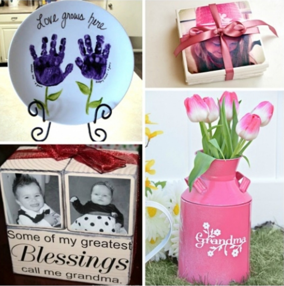 DIY Gift Ideas For Grandma
 Ideas for a birthday present for Grandma From Baby