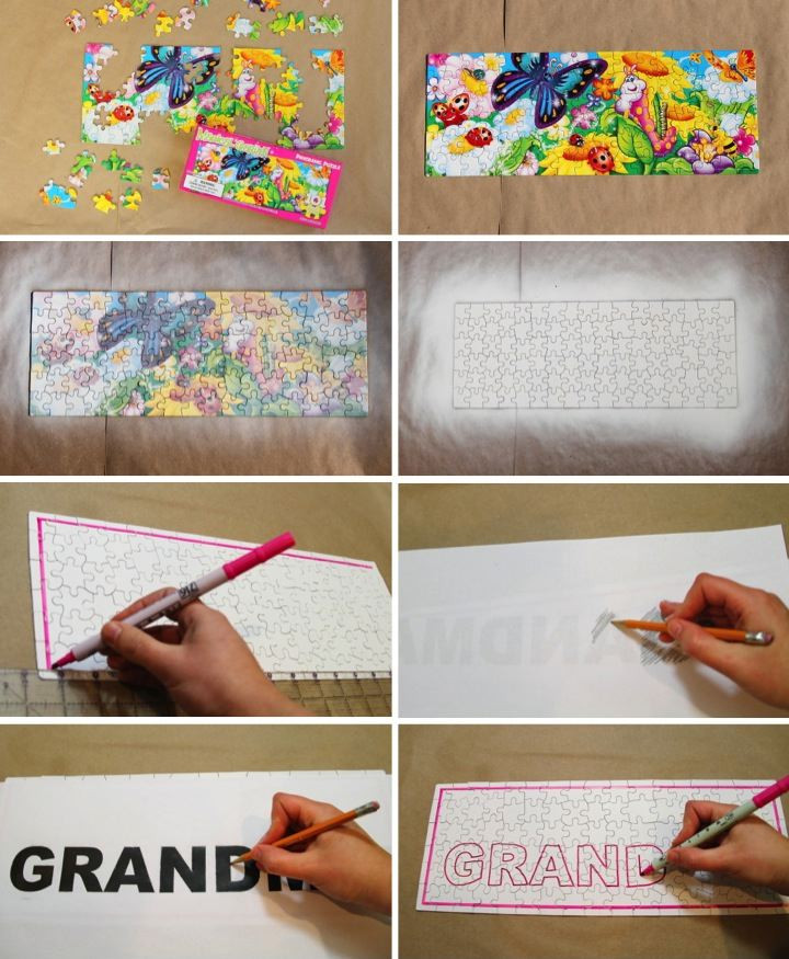 DIY Gift Ideas For Grandma
 DIY Puzzle Birthday Gift for Grandma Blog