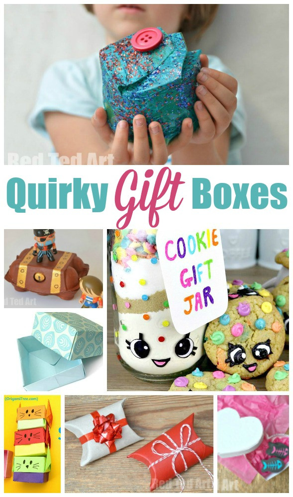DIY Gift Ideas For Kids
 Over 15 Quirky Gift Box ideas for kids to make and enjoy