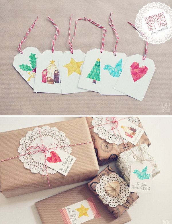 DIY Gift Tags
 Creative DIY Gift Tag Ideas & Tutorials Noted List