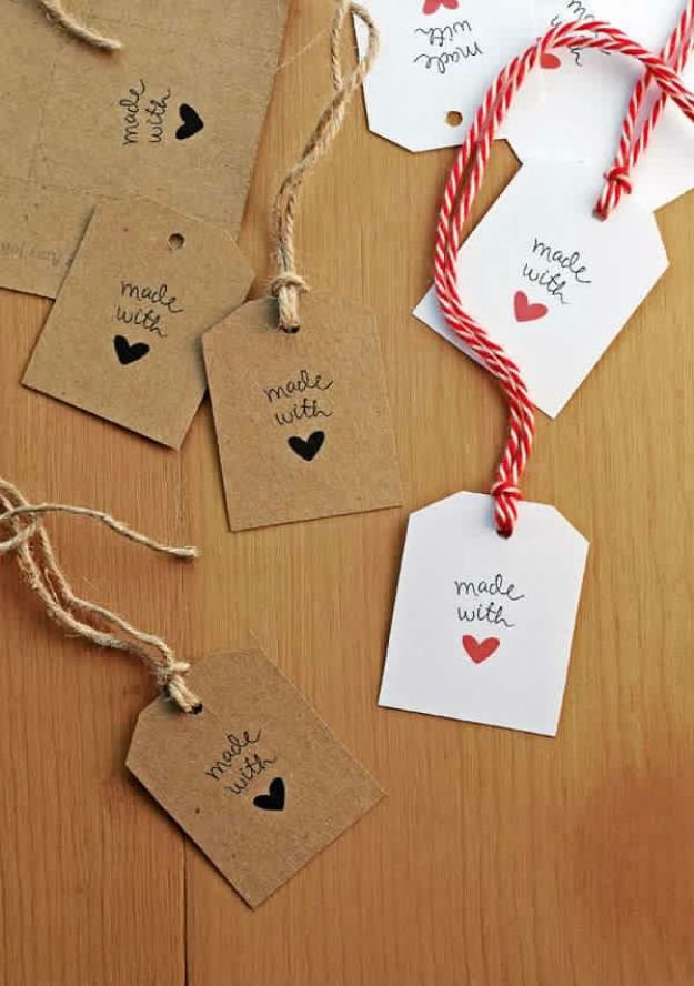 DIY Gift Tags
 22 Awesome DIY Gift Tags