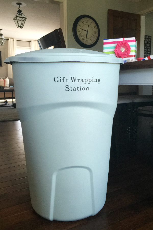 DIY Gift Wrap Station
 DIY Gift Wrap Station