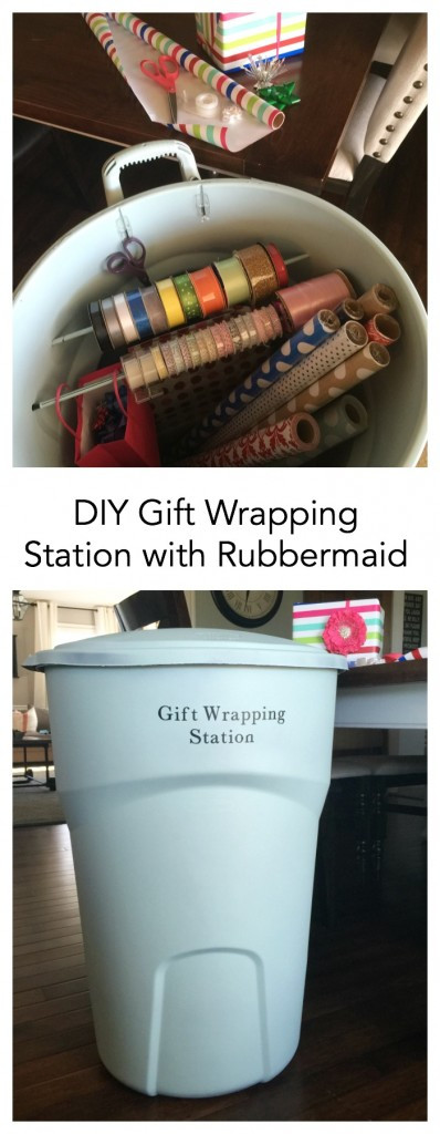 DIY Gift Wrap Station
 DIY Gift Wrap Station