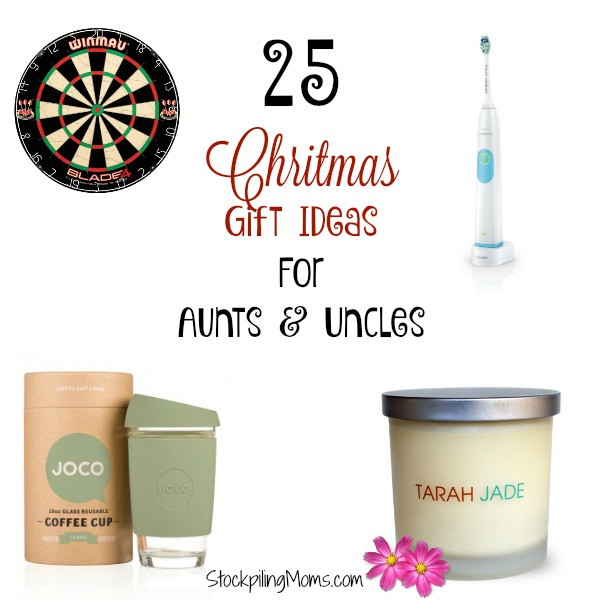 DIY Gifts For Aunts
 Christmas Gift Ideas for Aunts and Uncles