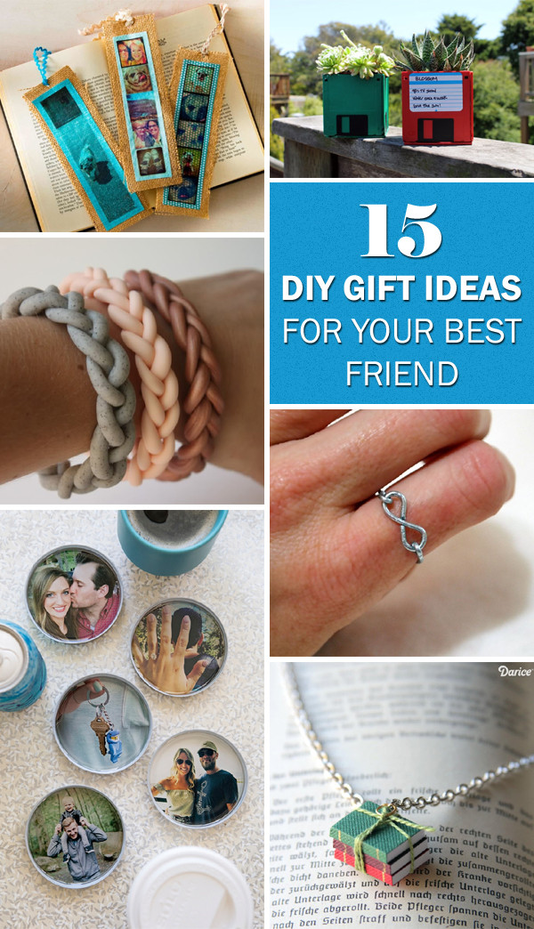 DIY Gifts For Best Friends
 15 Delightful DIY Gift Ideas for Your Best Friend