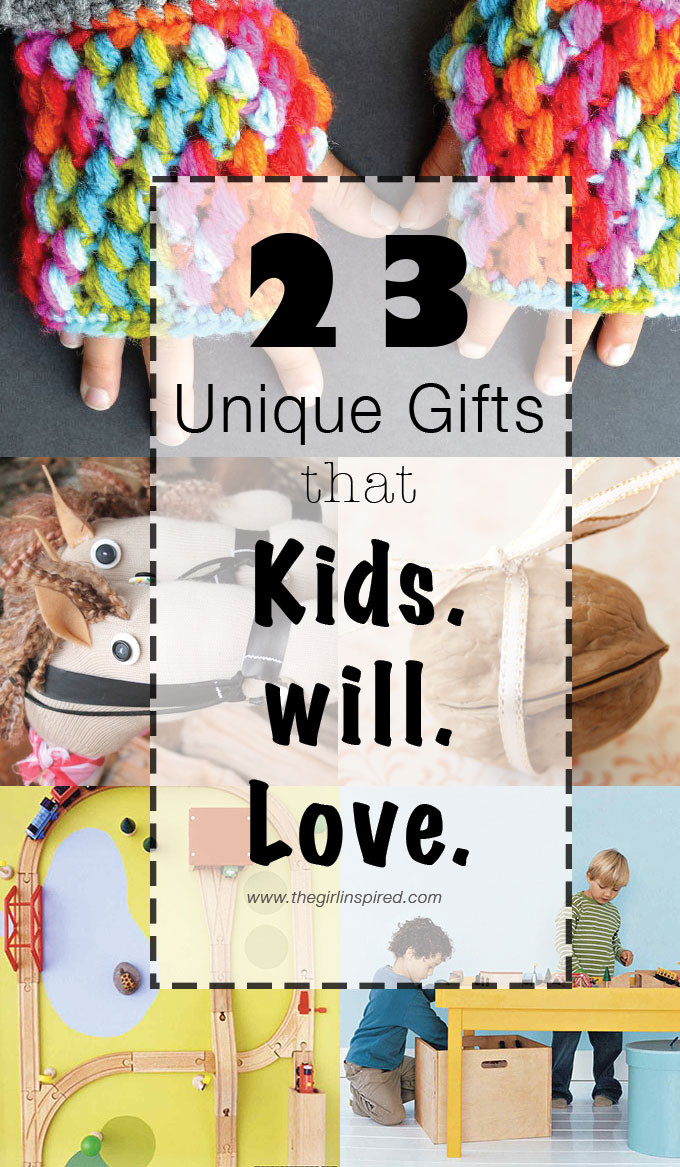 DIY Gifts For Children
 23 Unique Gifts for Kids girl Inspired