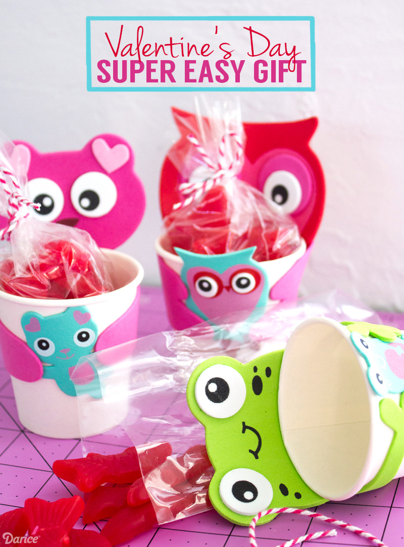 DIY Gifts For Children
 DIY Valentine Gift for Kids Paper Cup Kits Darice