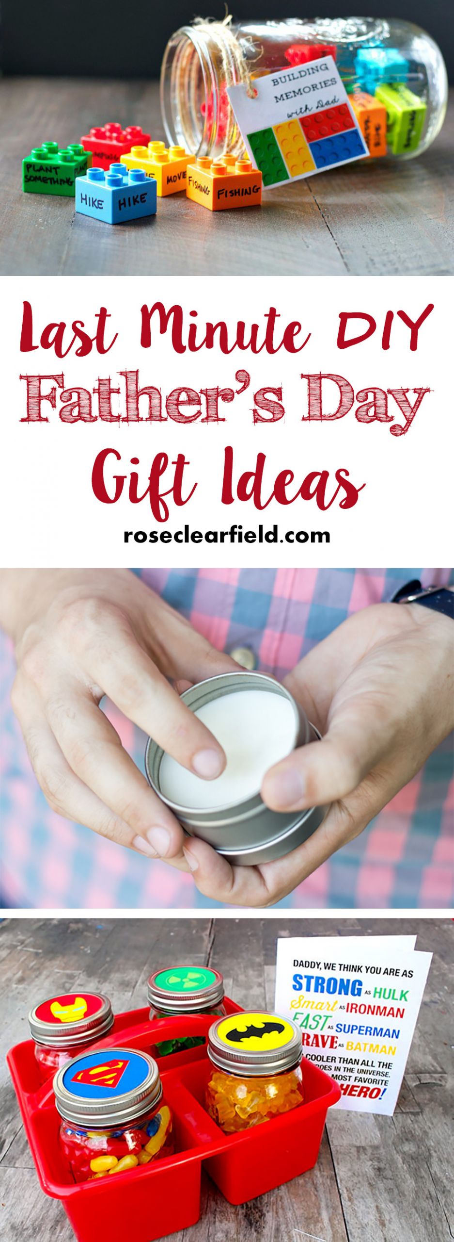 DIY Gifts For Fathers Day
 Last Minute DIY Father s Day Gift Ideas • Rose Clearfield
