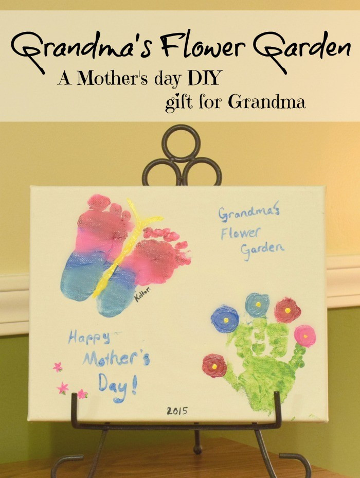 DIY Gifts For Grandmas
 Grandma s Flower Garden