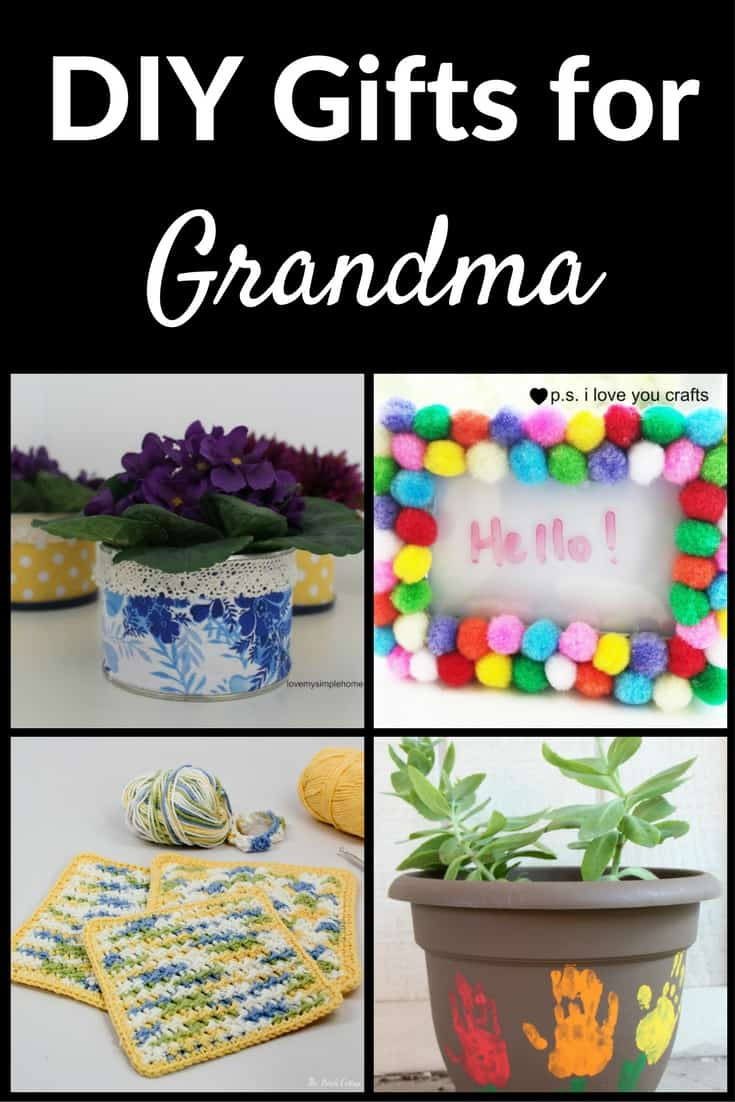 DIY Gifts For Grandmas
 20 Handmade Gifts for Grandma P S I Love You Crafts