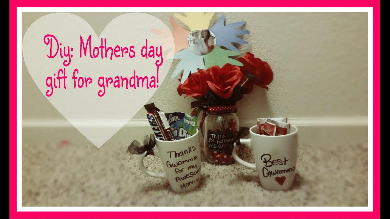 DIY Gifts For Grandmas
 Diy Mothers day ts for grandma