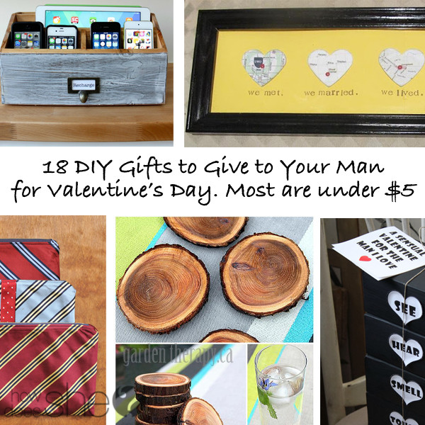 DIY Gifts For Husband
 DIY Valentine’s Gifts for Husband
