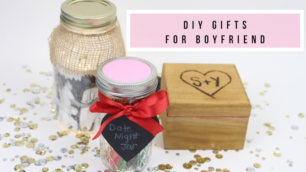 DIY Gifts For Husband
 3 DIY Gifts For Boyfriend Husband ♥