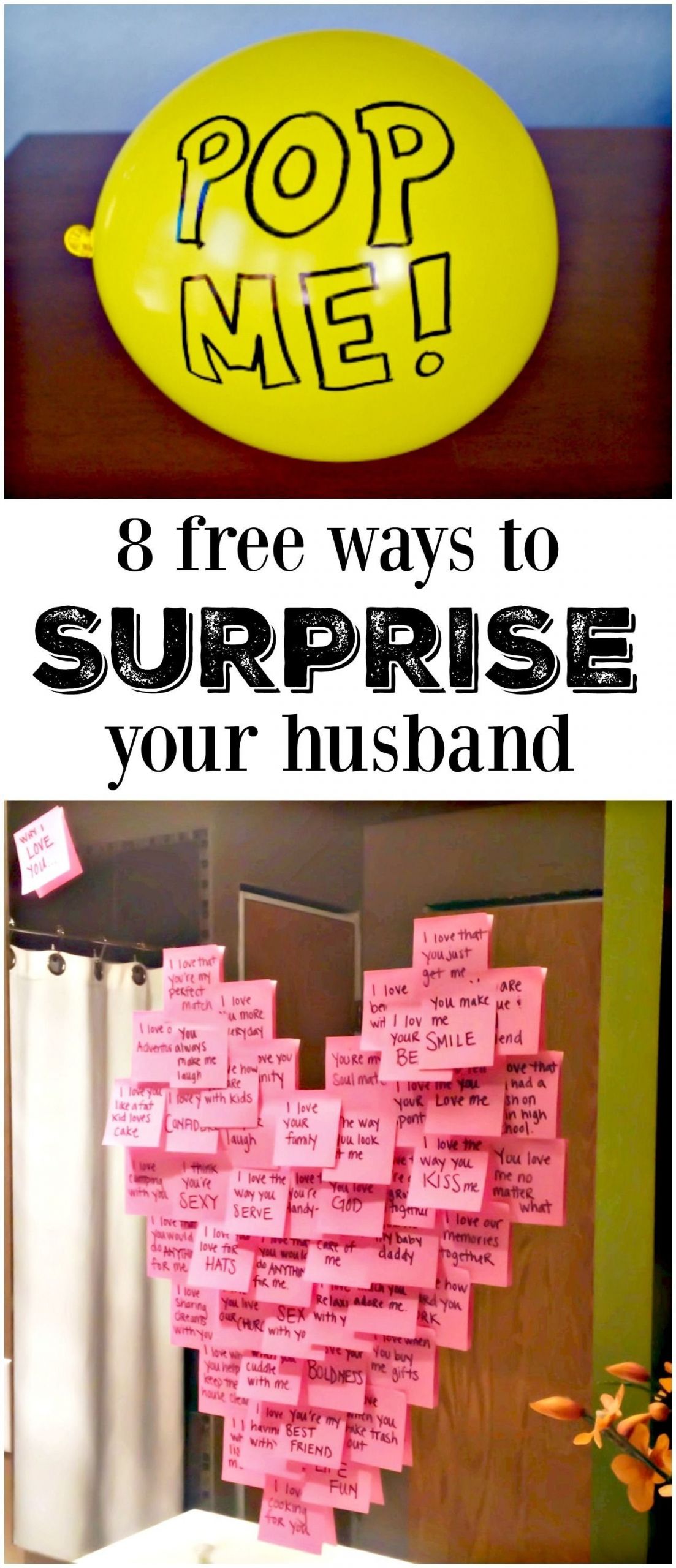 DIY Gifts For Husbands
 10 Amazing Creative Birthday Ideas For Husband 2019